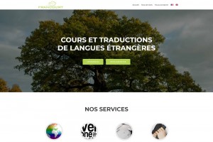 Site internet bilingue.